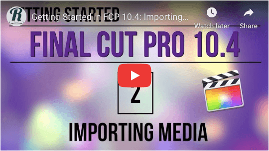 Final cut pro tutorials