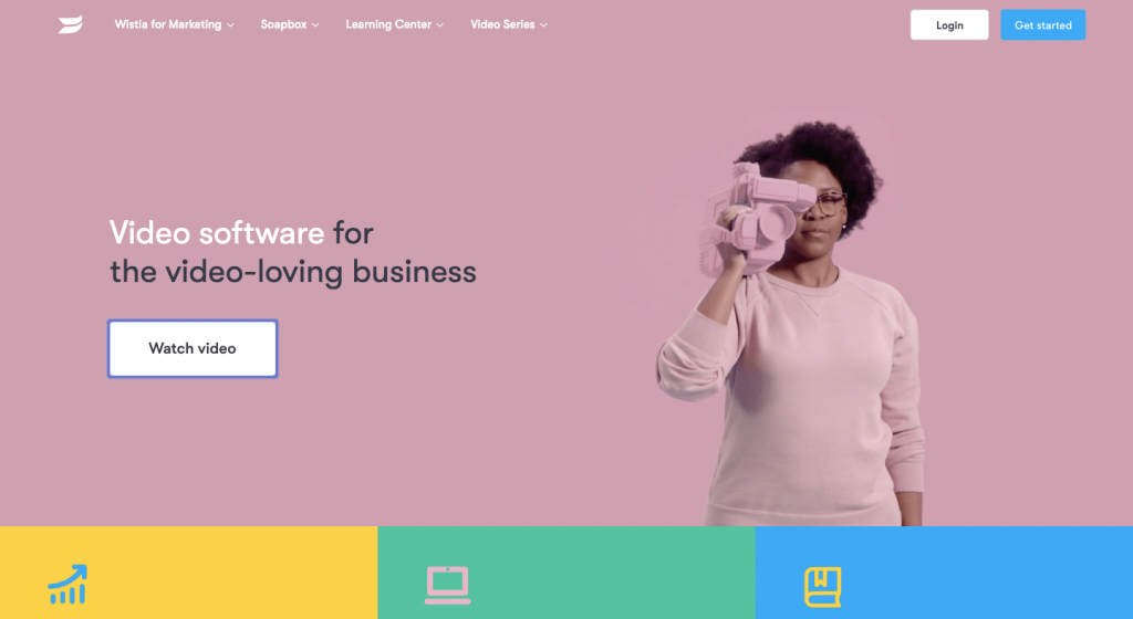 Wistia website