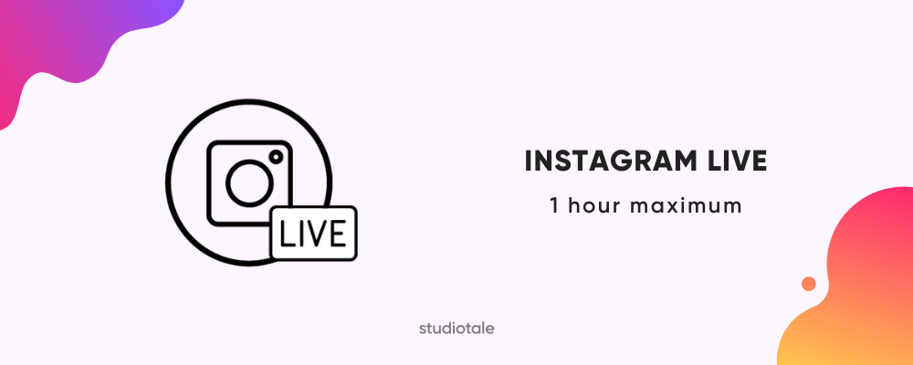 Instagram live video length