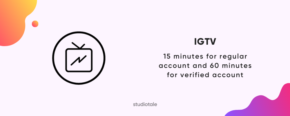 IGTV video length on Instagram